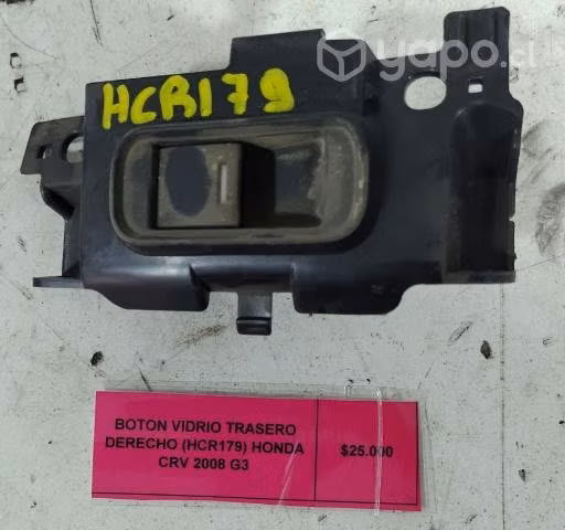 Boton Vidrio Trasero Derecho (HCR179) Honda CRV 2