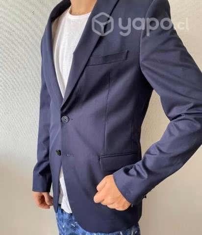 Chaqueta Zara azul marino
