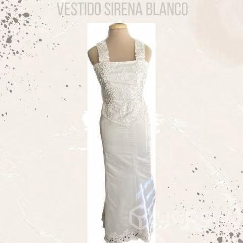 Vestido de Novia Sirena Blanco