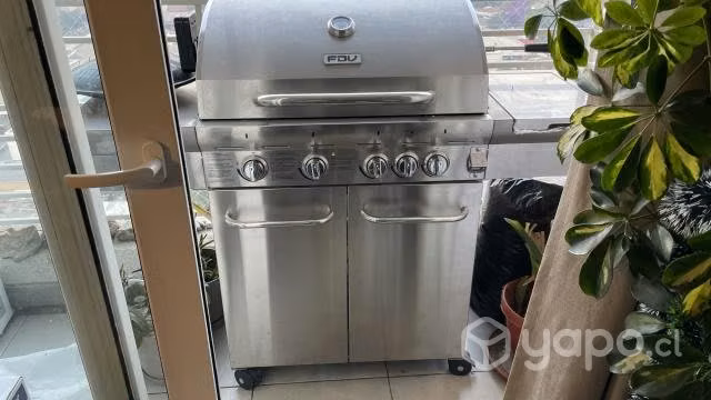 Parrilla a gas 5 quedadores