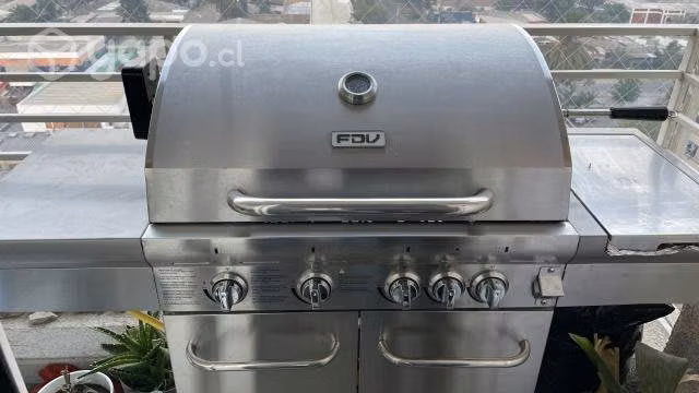 Parrilla a gas 5 quedadores