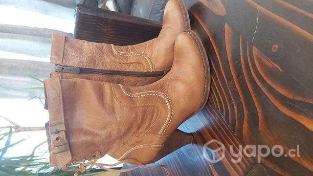 Botas de cuero talla 38 - Imagen 4