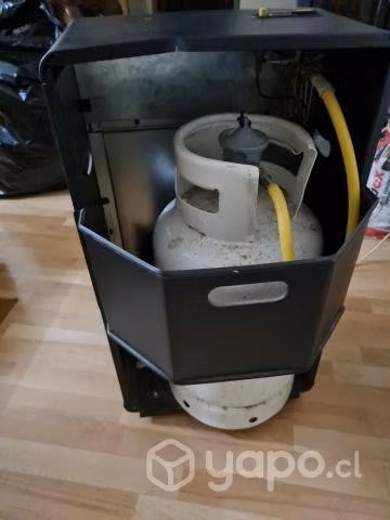 Estufa a gas + cilindro
