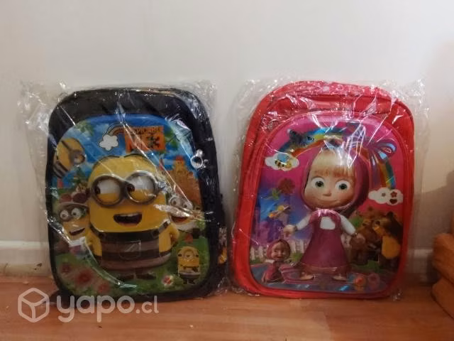 Mochilas con Relieve en 3 D