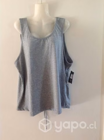 Nueva Polera Deportiva Mujer. Scrunch Tank Marca