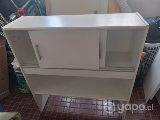 lavarropa secadora y muebles para cocina