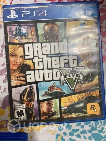 Juego Gta 5 Ps4