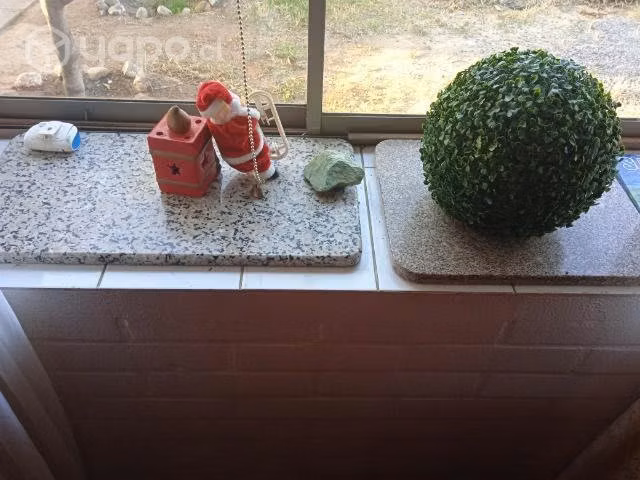 Piezas de mármol para adornos,