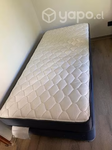 2 camas box spring 1 plaza - Imagen 2