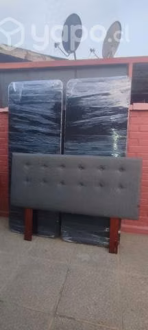 Cama 2 plaza súper premium, base dividida, respald - Imagen 3