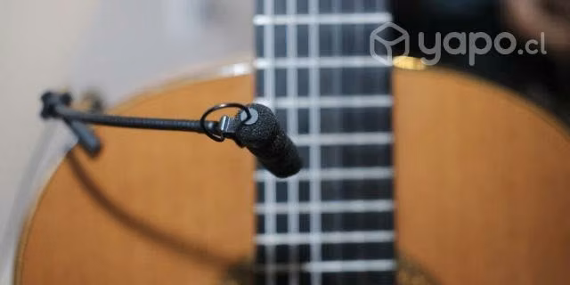Micrófono DPA Dvote 4099 Con soporte de guitarra