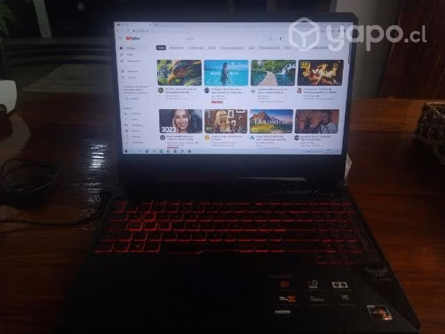 Notebook gamer Asus Tuf FX505DY