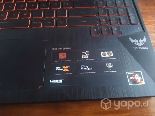 Notebook gamer Asus Tuf FX505DY