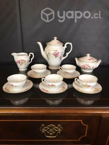 Juego te porcelana checa