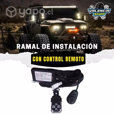 Ramal de instalación con control remoto