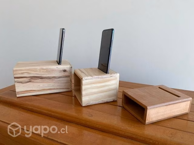 Parlantes pasivos de madera