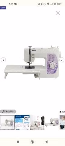 Maquina de coser nueva 130.000