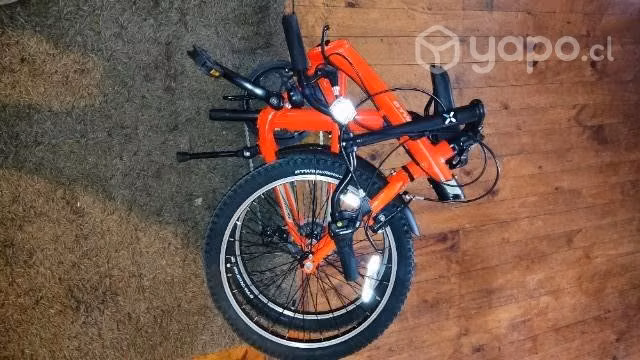 Bicicleta nueva plegable nueva sin uso