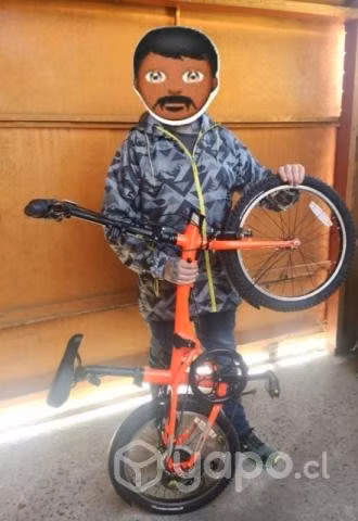 Bicicleta nueva plegable nueva sin uso