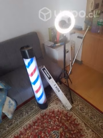 Aros de luz y luz para barderia