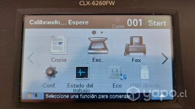 Samsung multifuncional laser color clx-6260fw - Imagen 5