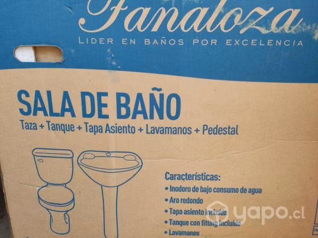 Sala de Baño Nueva de Paquete