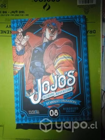 Manga jojos stardust crusaders tomo 8
