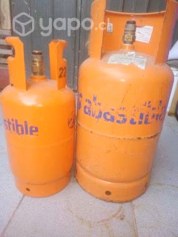 Cilindro de gas de 5 y de 11 kilos