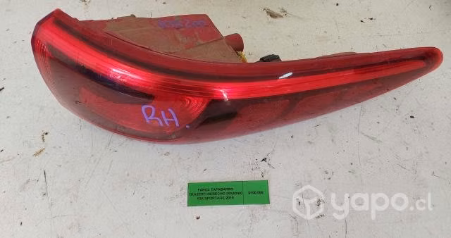 Farol Tapabarro Trasero Derecho (KSA200) Kia Sport