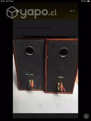 Parlantes ingleses EPOS ES11 modelo gran sonido