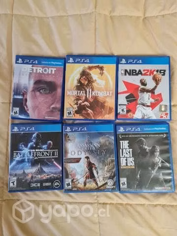 Juegos ps4