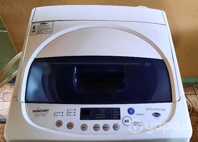 Lavadora Daewoo 6,5 kilos de carga