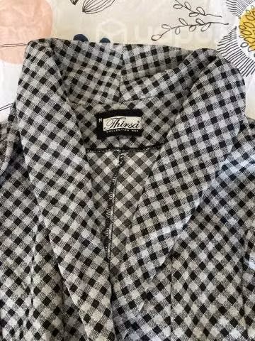 Chaqueta Bleiser de cuadros Talla M - Imagen 3