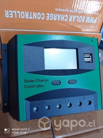 Regulador De Carga Solar Digital 12v 24v 60amp