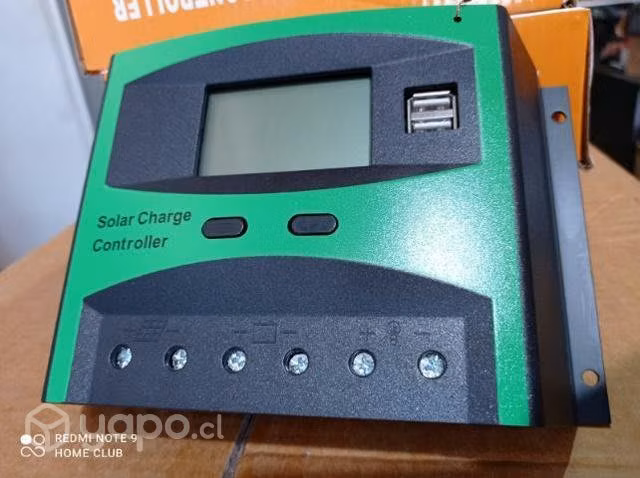 Regulador De Carga Solar Digital 12v 24v 60amp