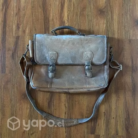 Bolso cuero antiguo vintage