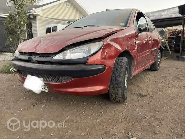 Línea de escape Peugeot 206