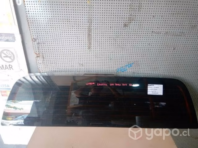 Vidrio luneta CHV Dmax 2012