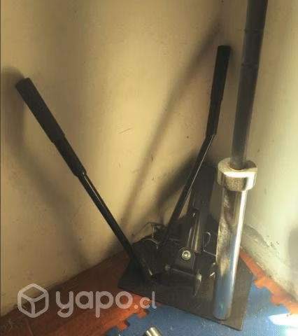 Landmine barra olímpica y preolímpica con agarre