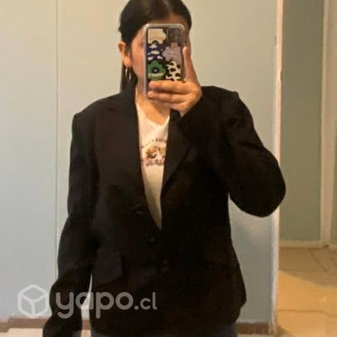 Blazer color negro