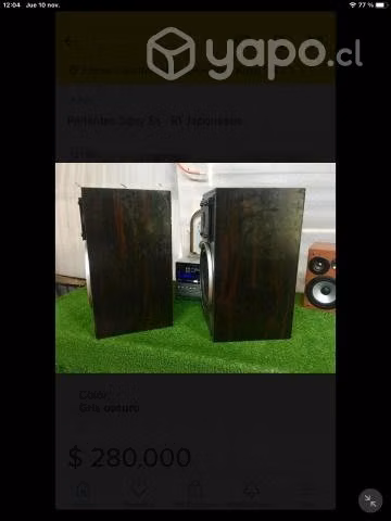 Parlantes SONY SS R1 modelo japoneses escasos