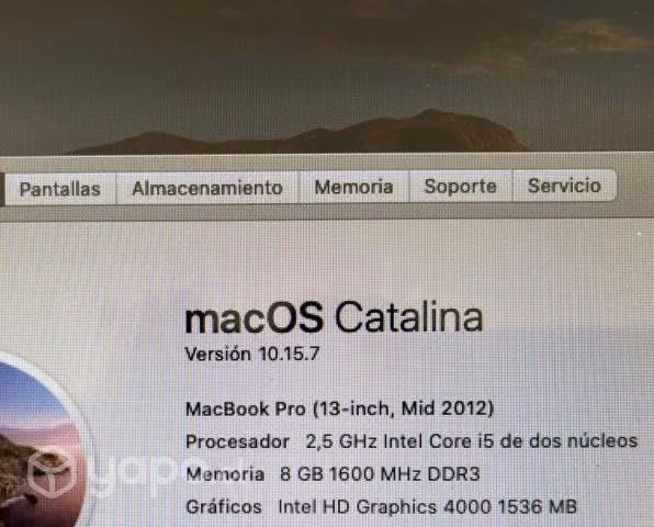 Macbook Pro-mid-2012 - i5