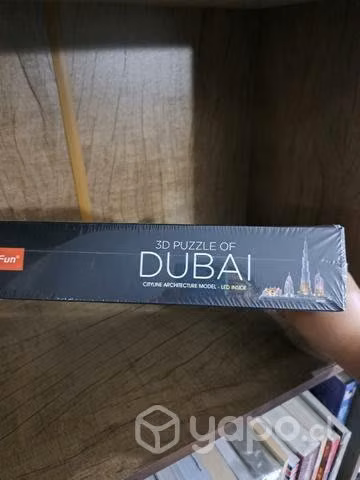 Puzzle 3D Dubai con luz LED Nuevo