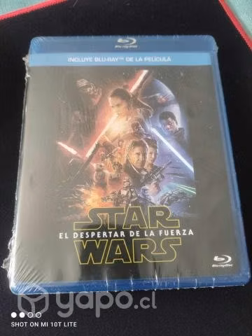 PACK BLU RAYs STAR WARS NUEVOS SELLADOS