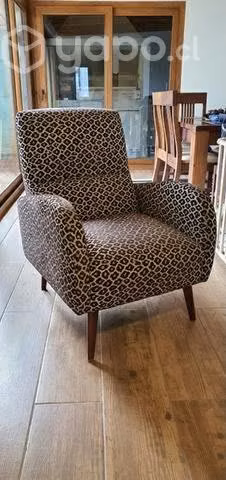 Sillón animal print