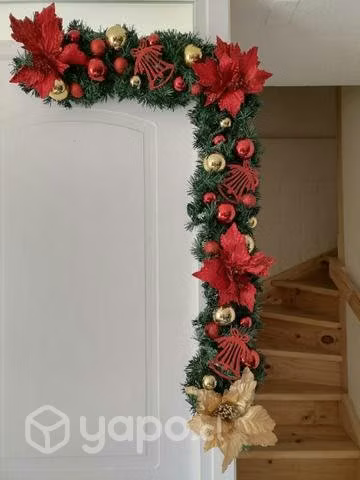 Coronas navidad, guirnaldas