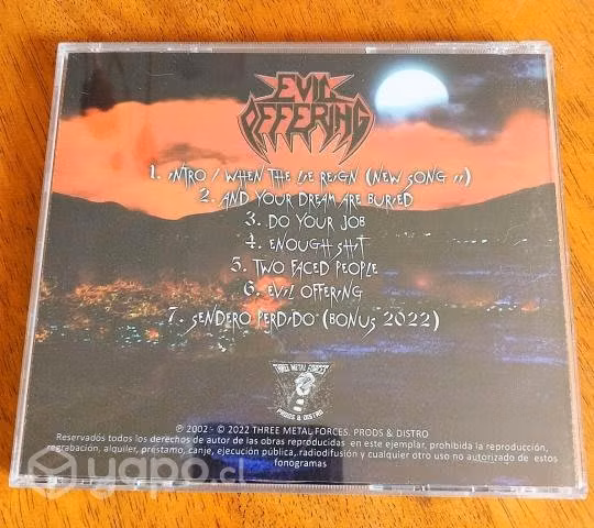 CD Evil Offering "Massacre en Antofagasta City"