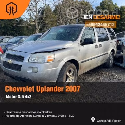 Cañeria hidraulica chevrolet uplander 2007