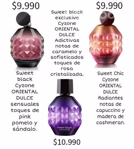 Perfumes dulces/floral/herbal