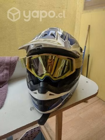 Casco moto profesional cros - Imagen 2